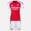 Kids Arsenal Home Kit 2024/2025 - Red and White